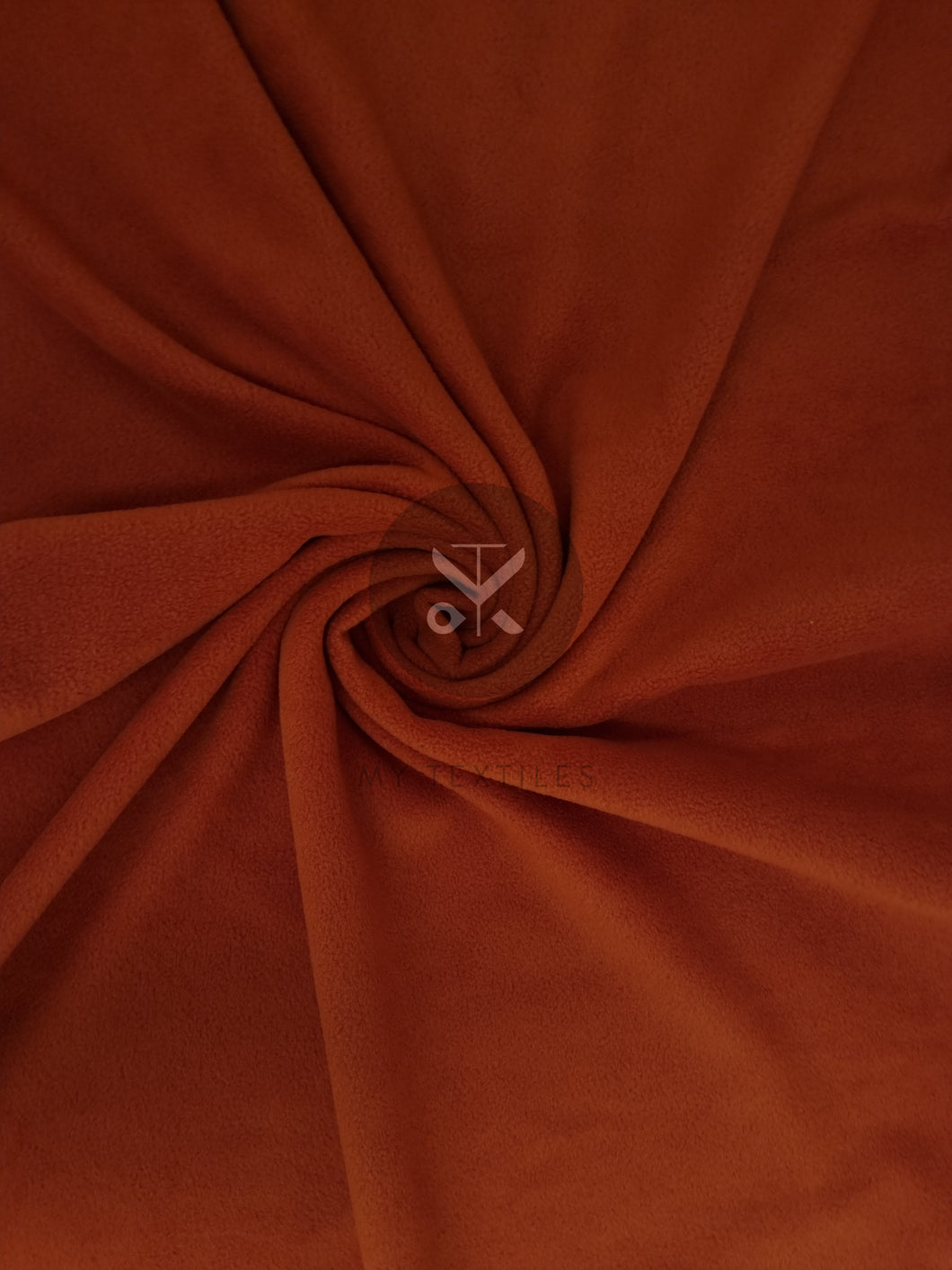 Anti Pill Polar Fleece - Rust