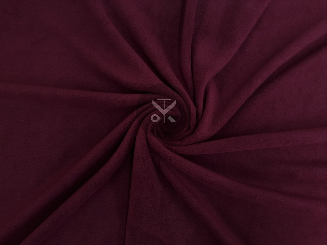 Anti Pill Polar Fleece - Maroon