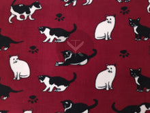 Load image into Gallery viewer, Printed Polar Fleece - Cats
