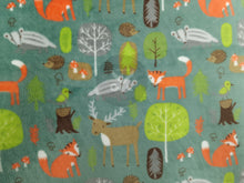 Load image into Gallery viewer, Cuddle Fleece Woodland Print - Sage
