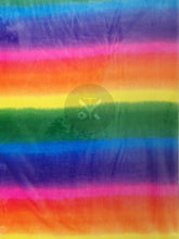 Load image into Gallery viewer, Cuddle Fleece Rainbow Print
