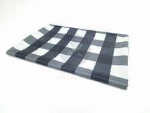 Load image into Gallery viewer, Printed Polyester - White Tartan
