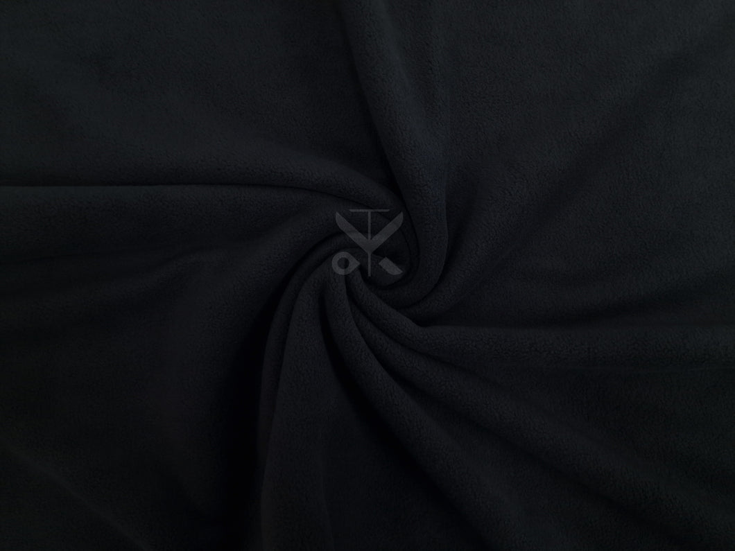 Anti Pill Polar Fleece - Black