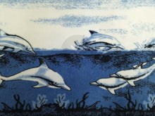 Load image into Gallery viewer, Printed Polar Fleece - Dolphins
