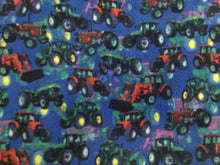 Load image into Gallery viewer, Printed Polar Fleece Anti Pill - Tractors
