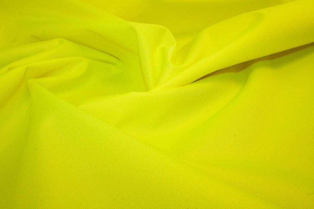 Waterproof Polyester - Fluorescent Yellow